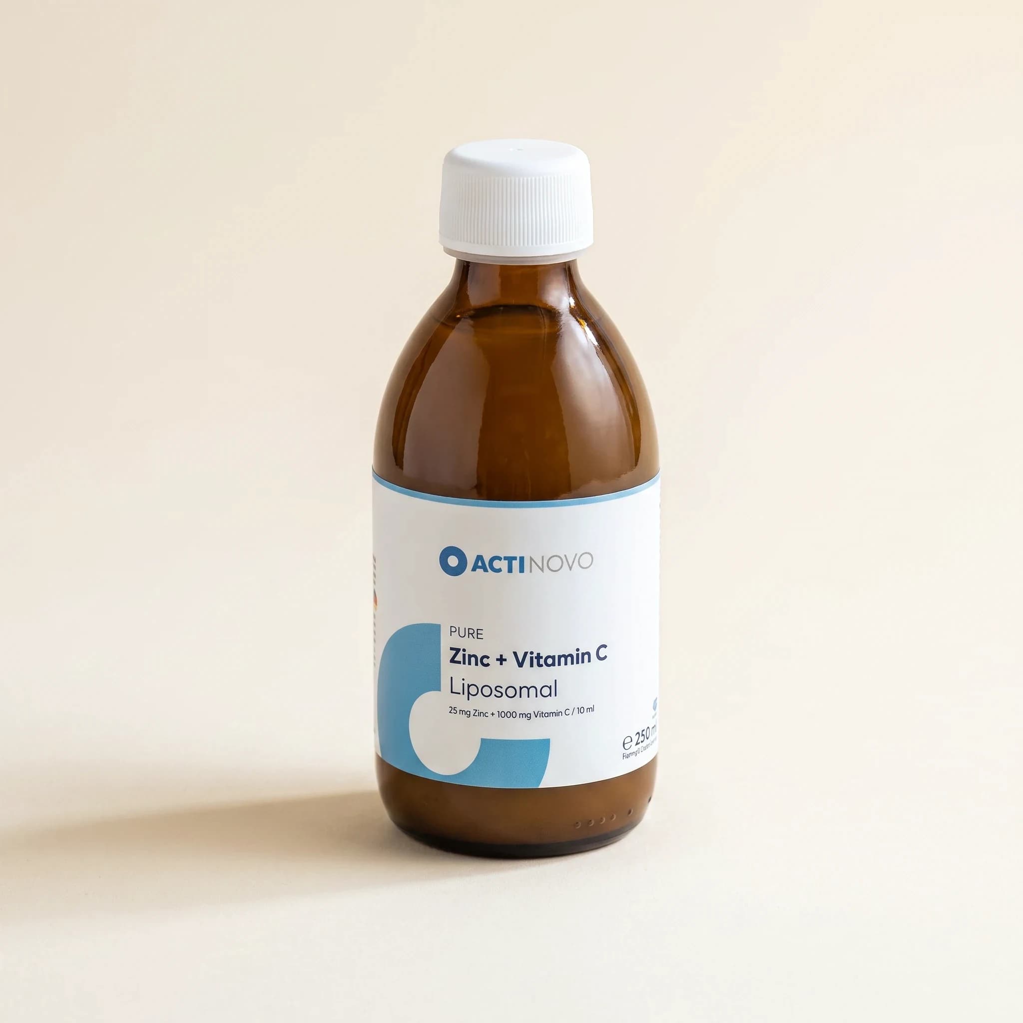 Zink + C-vitamin, Liposomal, 250 ml