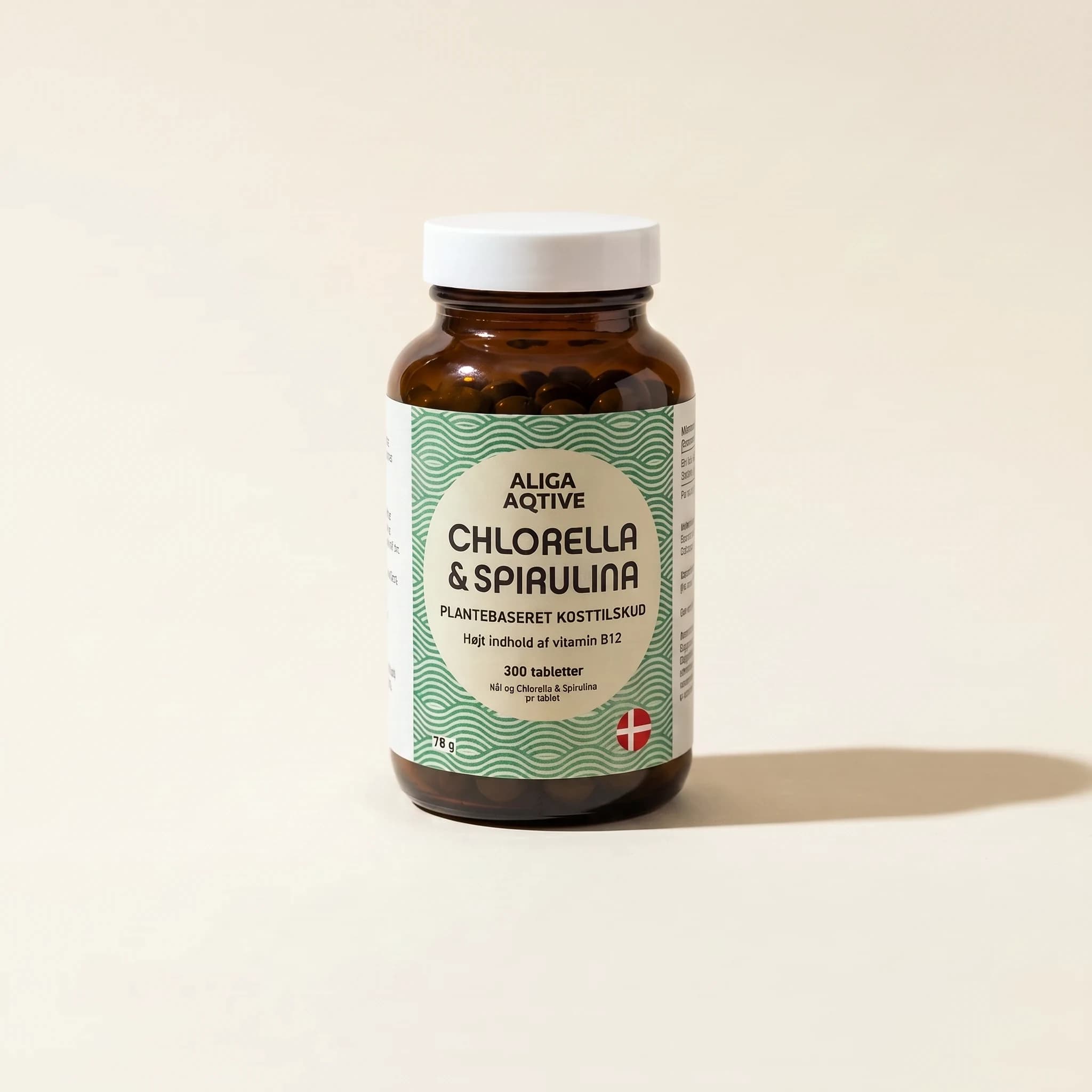 Chlorella & Spirulina, 300 tabletter