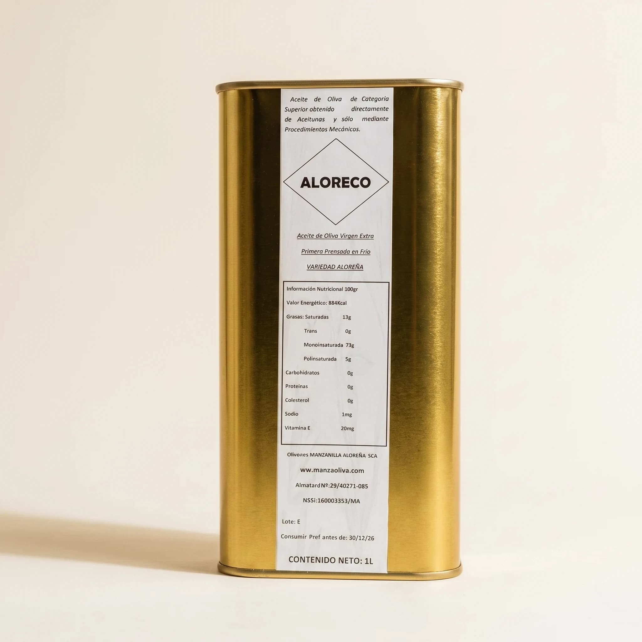 Spansk olivenolie, 5 l