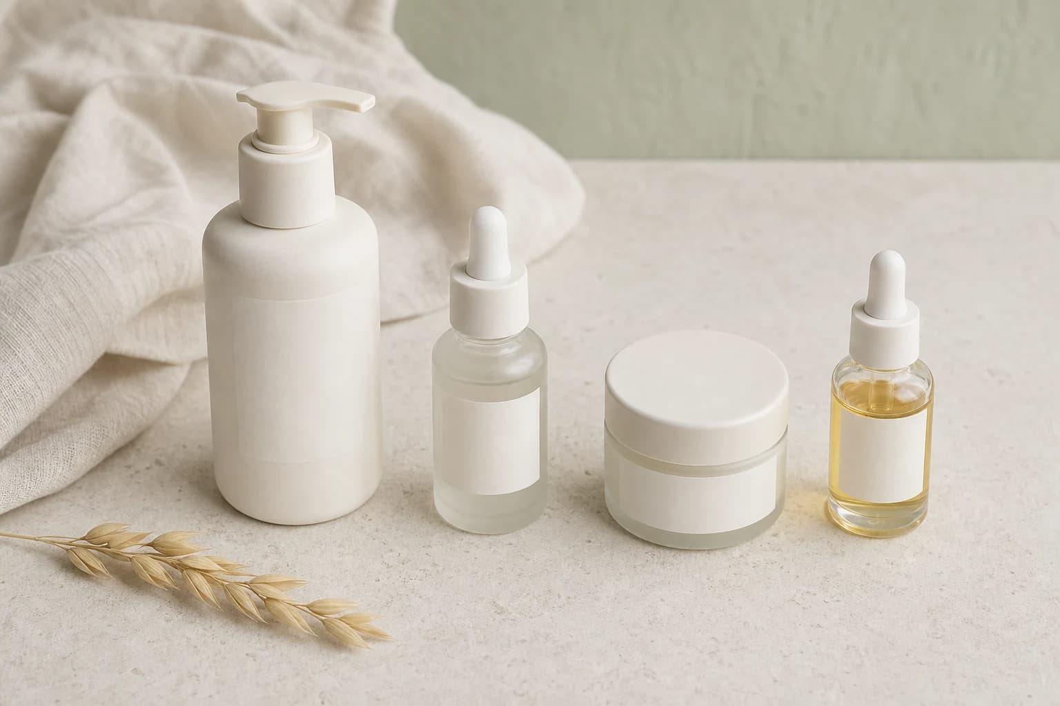 Parfumefri ansigtspleje til sart hud: En enkel morgen- og aftenrutine